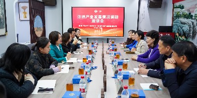 开封市政协副主席赵洁一行莅临一涵汴绣调研指导工作