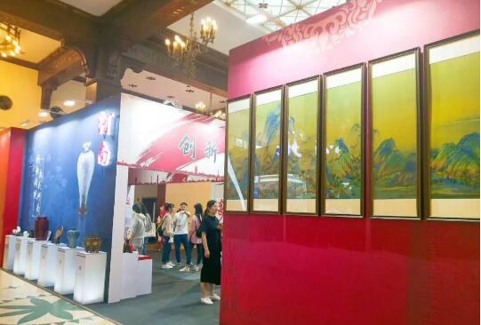 一涵汴绣展台3