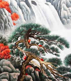 鸿运当头挂画