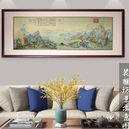 客厅挂什么汴绣画好？4种风格8个选择，个个“镇宅旺家”，别纠结了