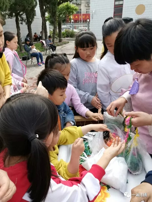 春暖花开，相聚在“汴绣之韵”系列研学活动第四站