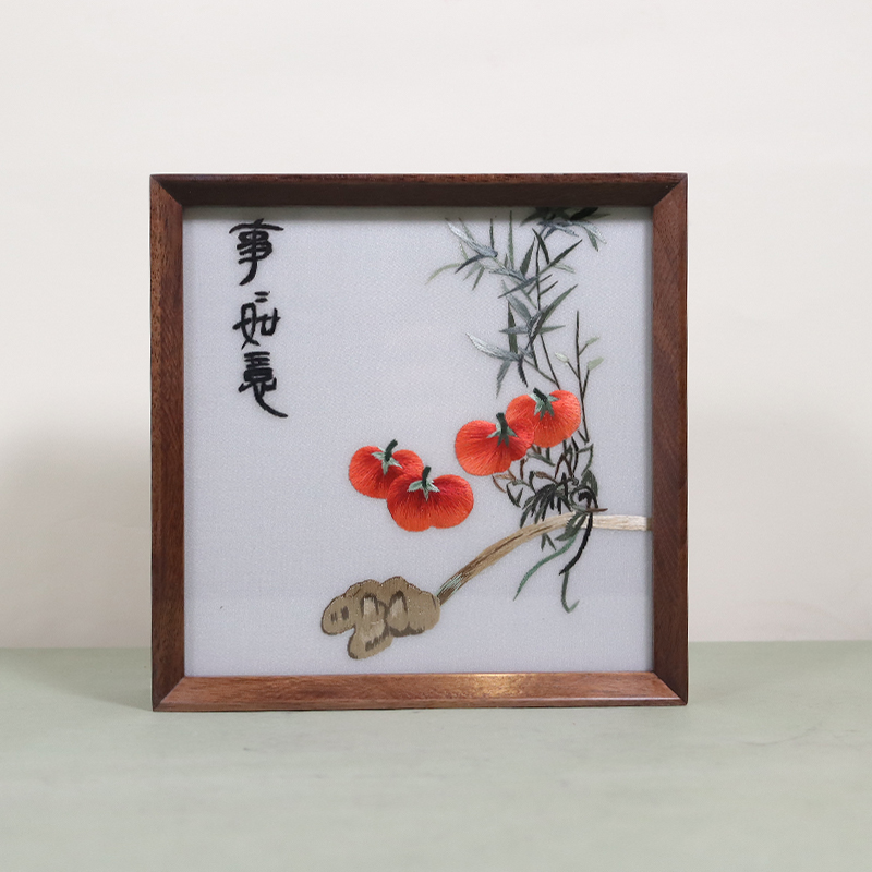 手工刺绣小夜灯