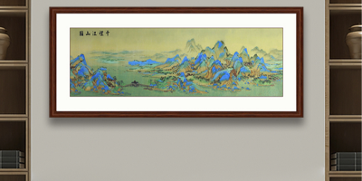 汴绣手工刺绣装饰画 带您看尽古今繁华