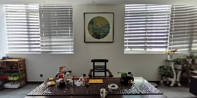 装点茶室，不要错过刺绣画的雅致