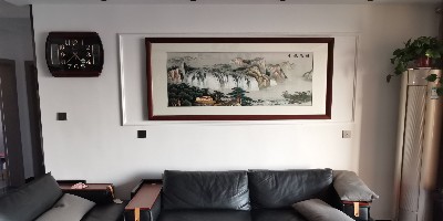 客厅挂什么画合适？刺绣源远流长聚福聚气